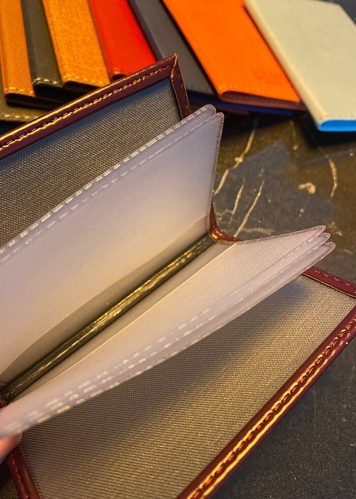 Deri Kapaklı Kartlıklar - Görsel 3