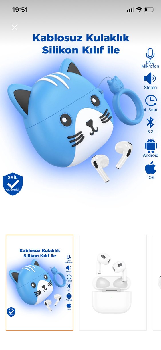 Hoco Ew46 Pro Bluetooth 5.3 Kablosuz Kulaklık - Görsel 2