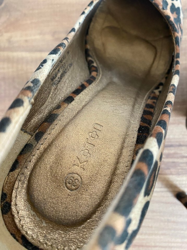 Leopar Desenli Yüksek Topuklu Stiletto - Görsel 3