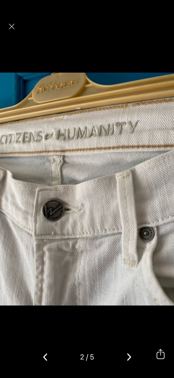 Citizens of Humanity Beyaz Jean — görsel 2/6