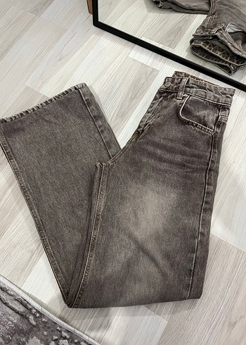 Trendyol & Milla Acik Kahve Wide Leg Jean