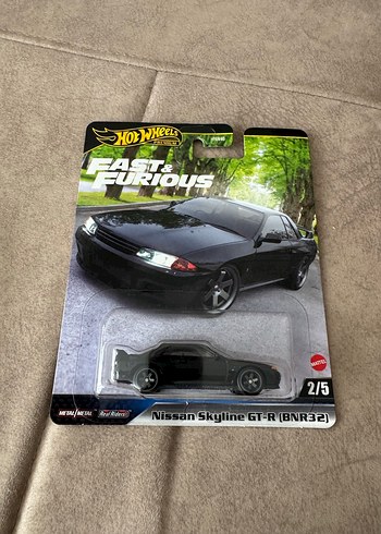 Hot Wheels FF Nissan Skyline GT-R(BNR32) Siyah Oyuncak Araba