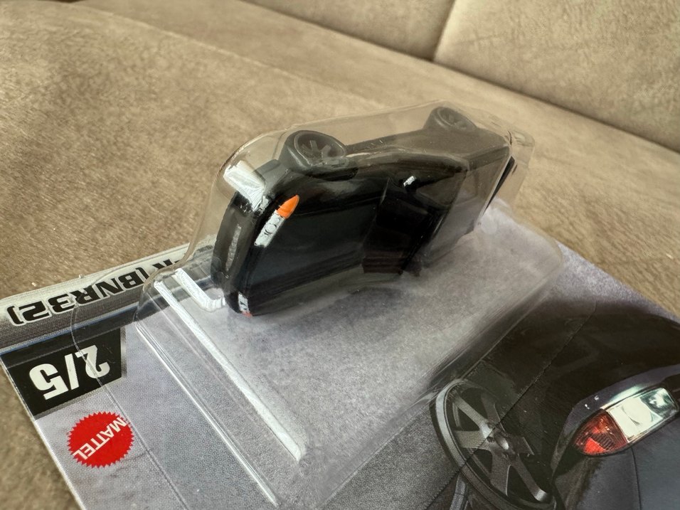 Hot Wheels FF Nissan Skyline GT-R(BNR32) Siyah Oyuncak Araba - Görsel 3