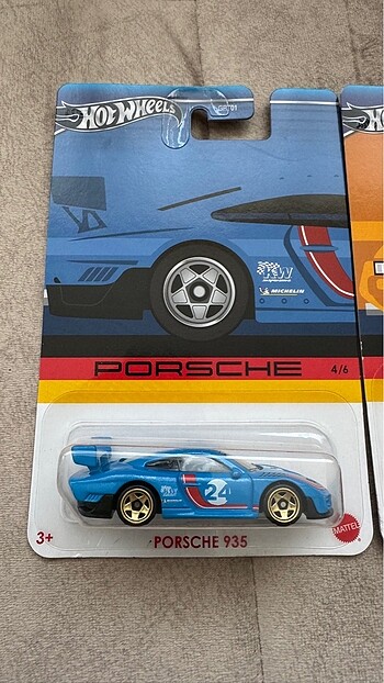 Hotwheels Porsche 3lü lot - Görsel 2