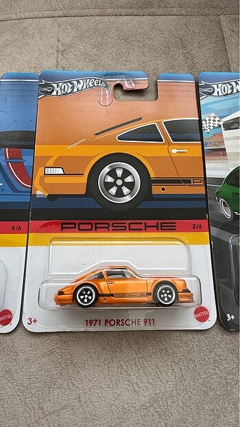 Hotwheels Porsche 3lü lot - Görsel 3