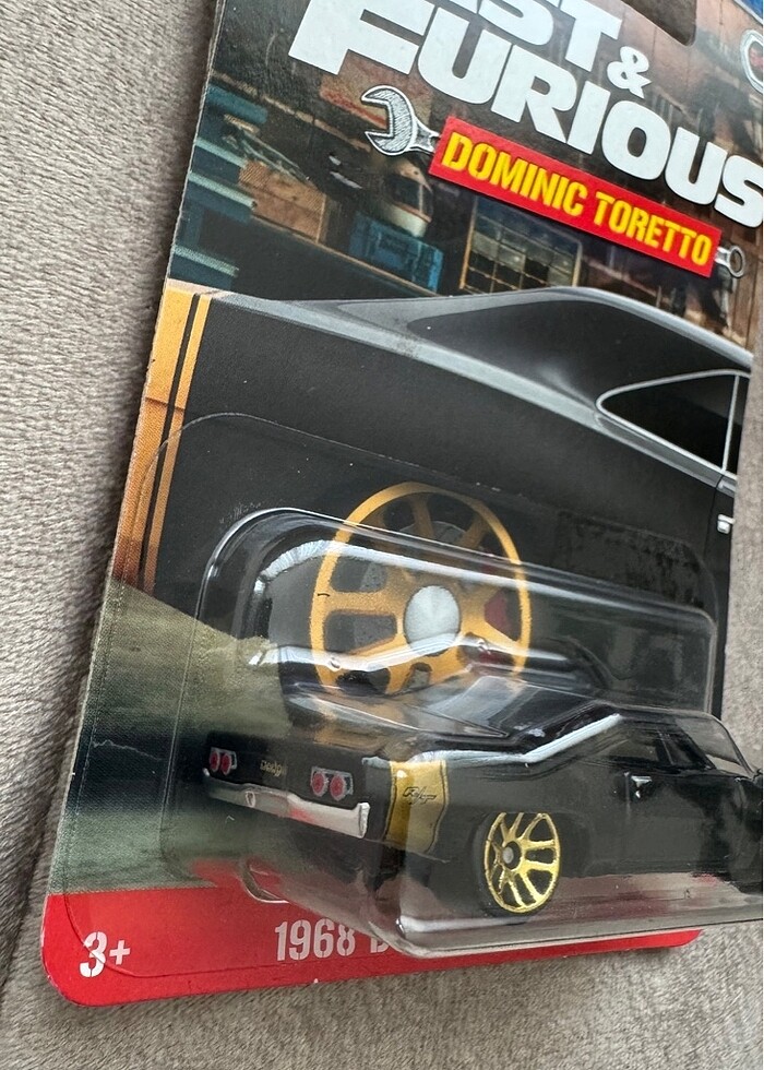 Hotwheels FF 1968 Dodge Charger - Görsel 3