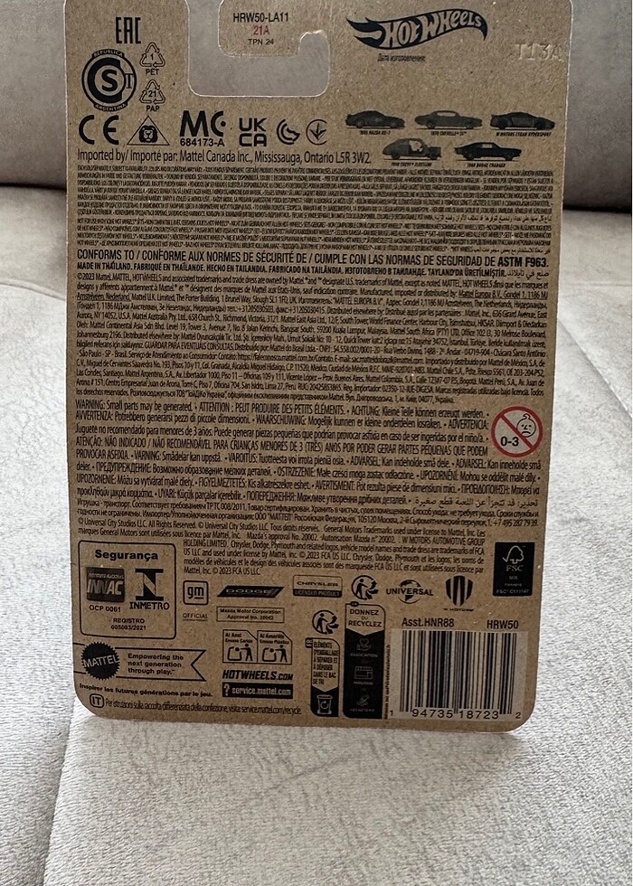 Hotwheels FF 1968 Dodge Charger - Görsel 4