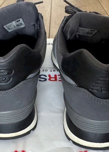 New Balance 574 Gri Street Spor Ayakkabı - Görsel 4