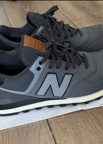 New Balance 574 Gri Street Spor Ayakkabı - Görsel 3