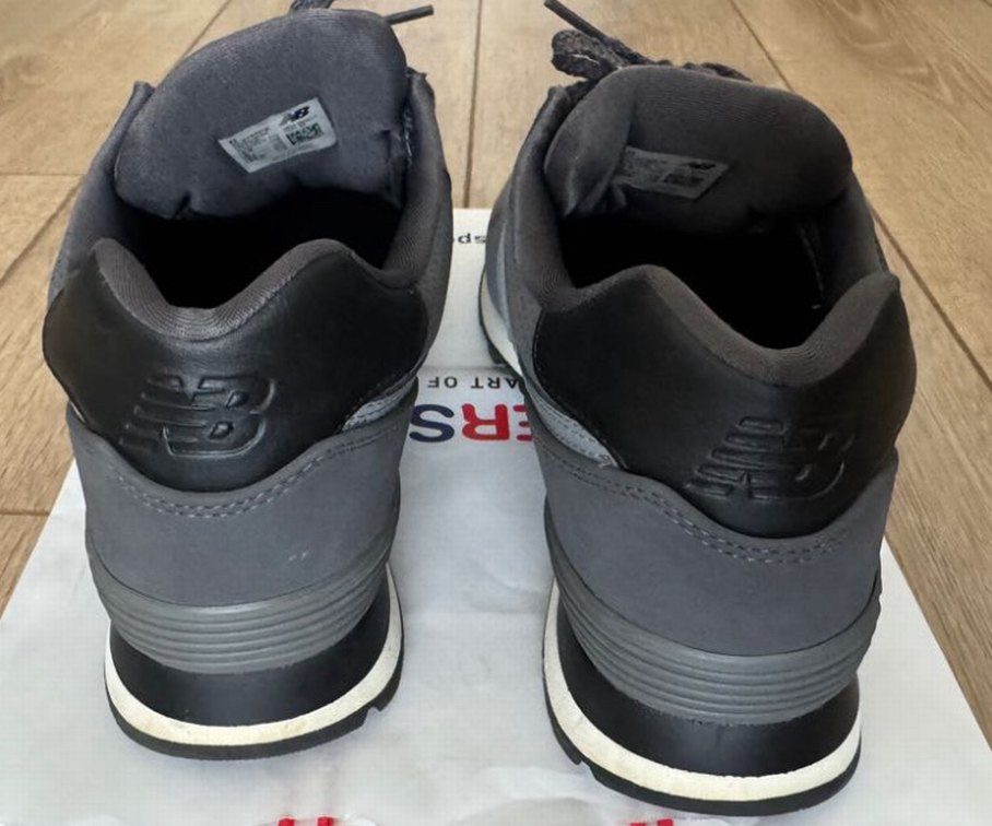 New Balance 574 Gri Street Spor Ayakkabı - Görsel 4