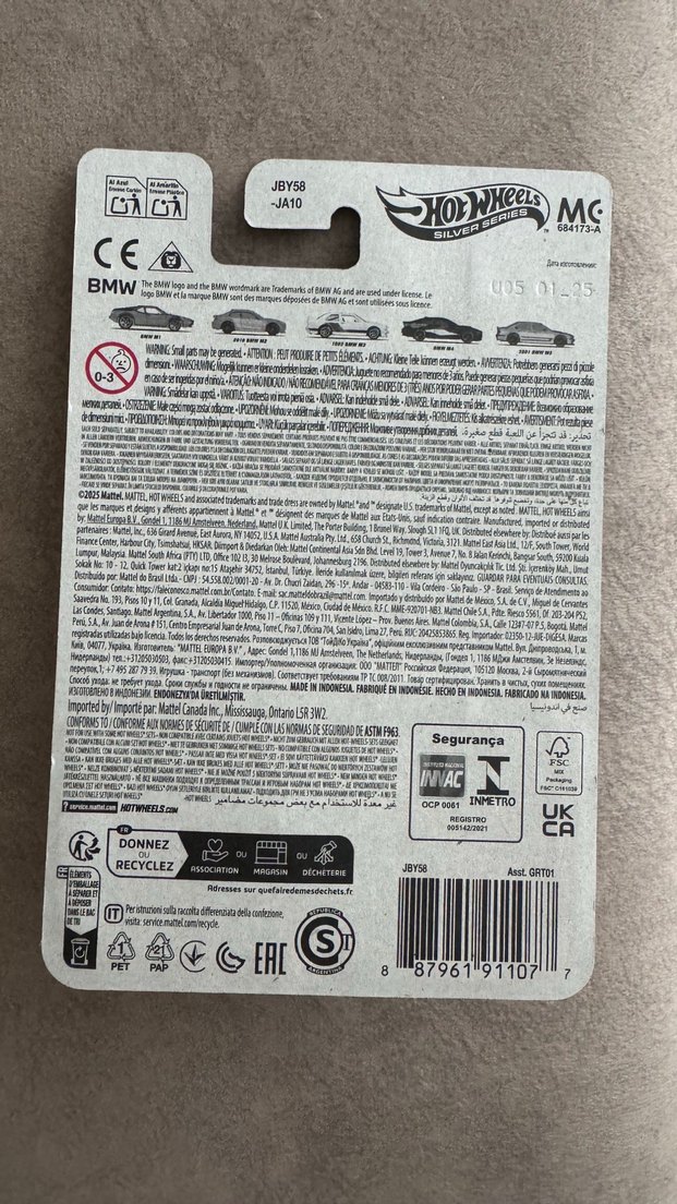Hot Wheels 2001 BMW M5 Oyuncak Araba - Görsel 4