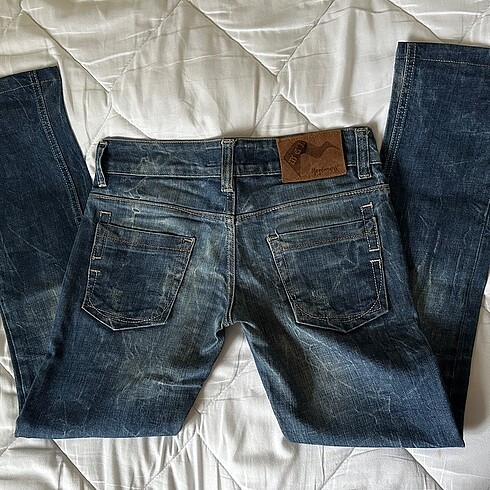 American Vintage megalemans düşük bel jean y2k pantolon