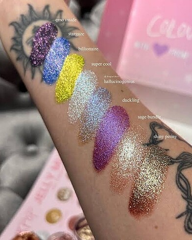 Beden Renk ColourPop Jelly Much Göz Farı - Super Cool