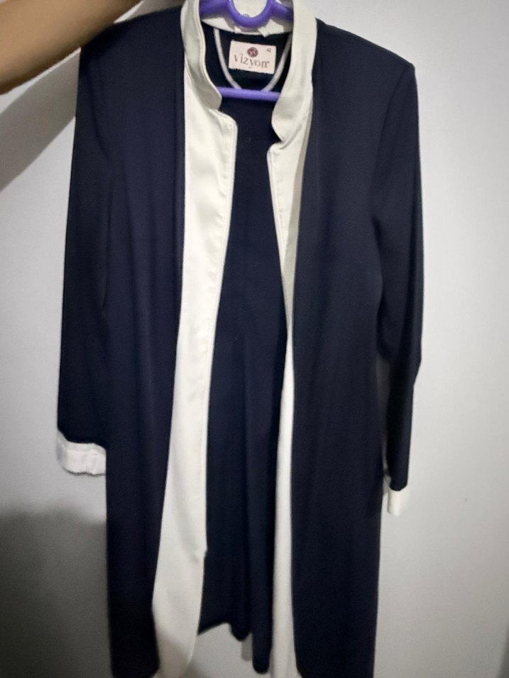 Uzun Kesim Klasik Kadın Kaban - Görsel 2