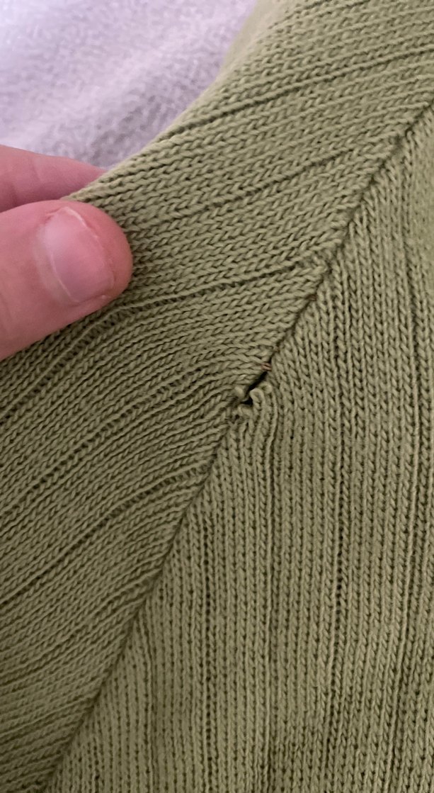 Yeşil Triko Kadın Kazak - Görsel 2