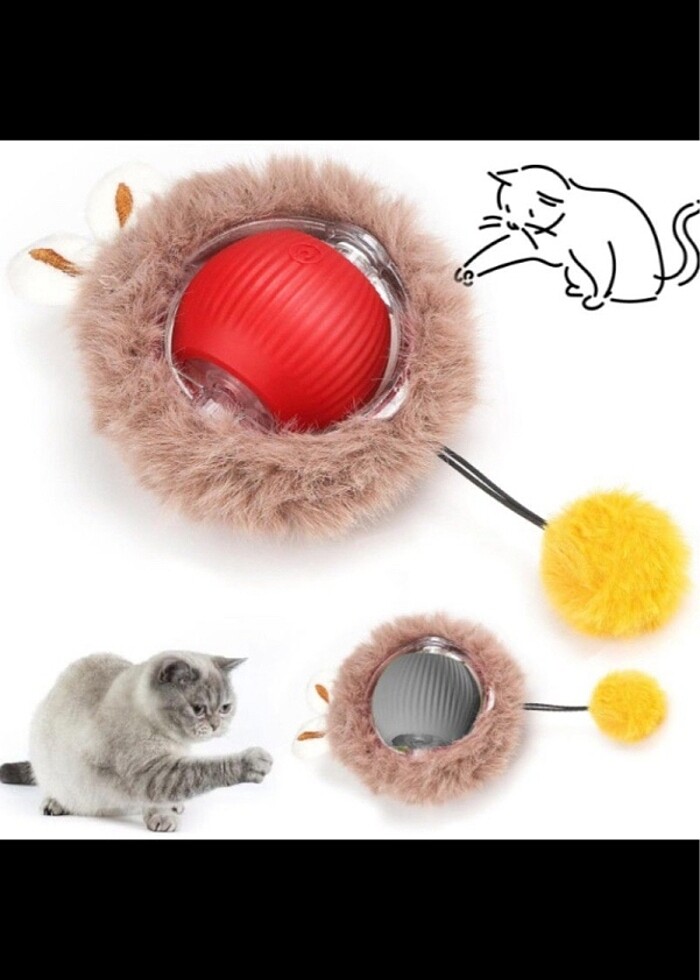 Kedi oyuncağı hareketli - Görsel 3