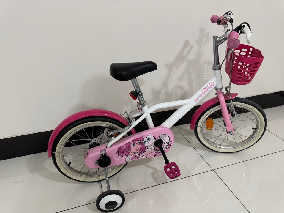 DECATHLON B'TWIN 500 DOCTO GIRL 16 İNÇ BİSİKLET - Görsel 4