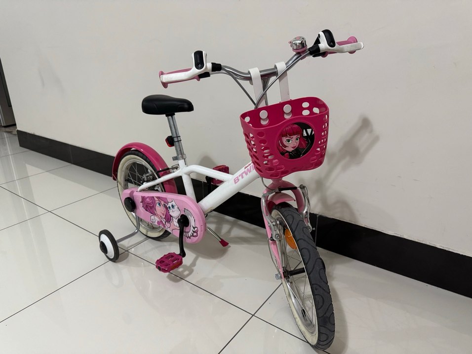 DECATHLON B'TWIN 500 DOCTO GIRL 16 İNÇ BİSİKLET - Görsel 2