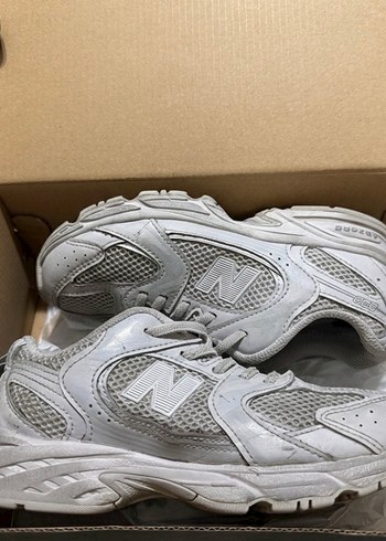 New Balance 530 Kız Çocuk Gri Ayakkabı 33,5 Numara Abzorb - Görsel 2