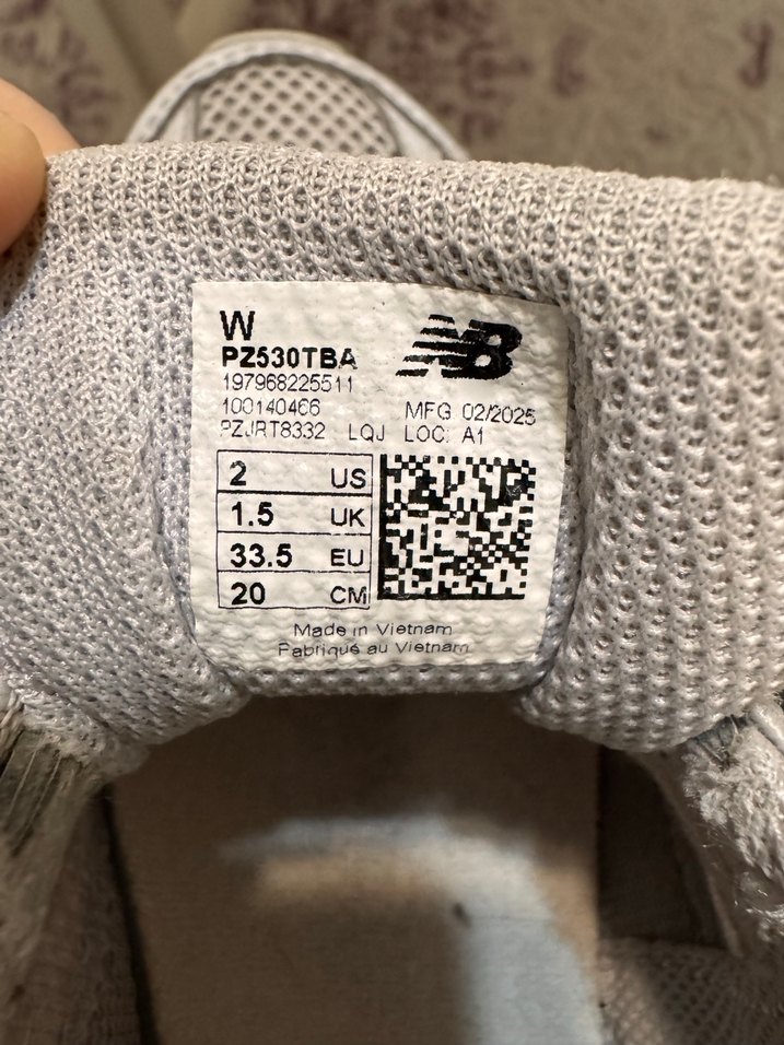 New Balance 530 Kız Çocuk Gri Ayakkabı 33,5 Numara Abzorb - Görsel 4