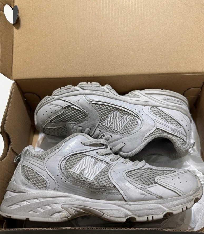 New Balance 530 Kız Çocuk Gri Ayakkabı 33,5 Numara Abzorb - Görsel 2