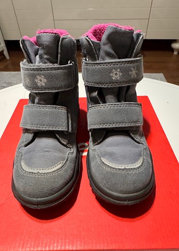 Superfit Kız Çocuk Gri Pembe Su Geçirmez Gore-Tex Bot - Görsel 2