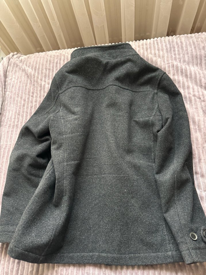 Beymen Antrasit Yün Kaban / Mont - Görsel 5