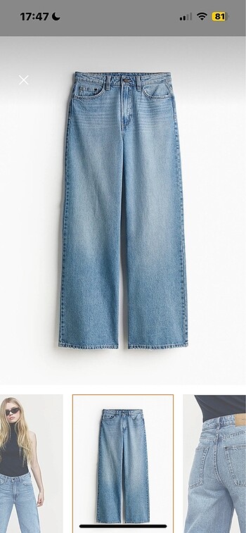 H&M Wide Leg Jean