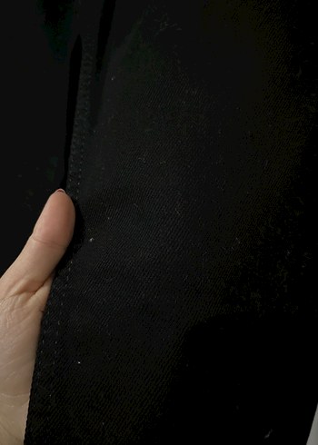 m Beden siyah Renk Siyah Kadın Uzun Boy Sade Kot Pantolon