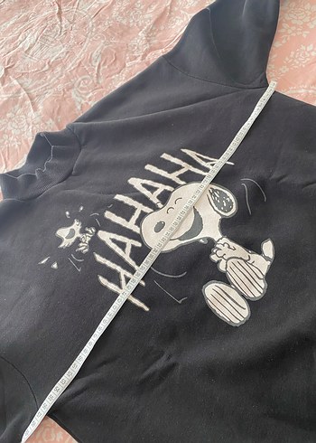 xl Beden siyah Renk Siyah Baskılı Uzun Kollu Kadın Sweatshirt