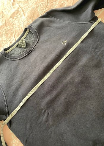 xl Beden gri Renk Dunlop Oversize Unisex Sweatshirt