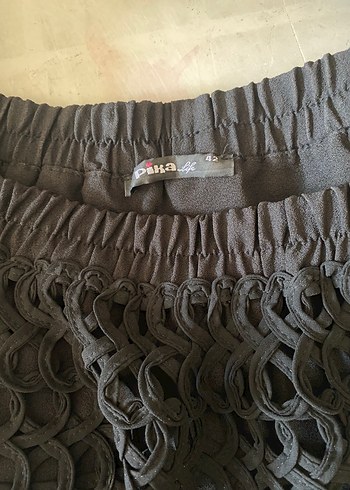 Diğer Dantel Detaylı Siyah Straplez Tulum
