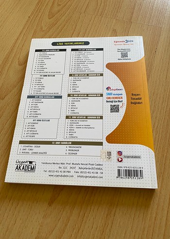 9.Sınıf Üçgen Akademi Kimya  Soru Bankası - Görsel 2