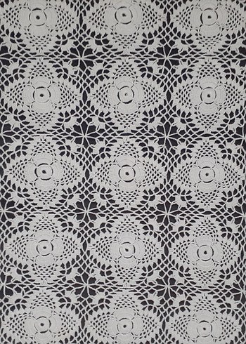 Vintage Dantel sehpa örtüsü - Görsel 2