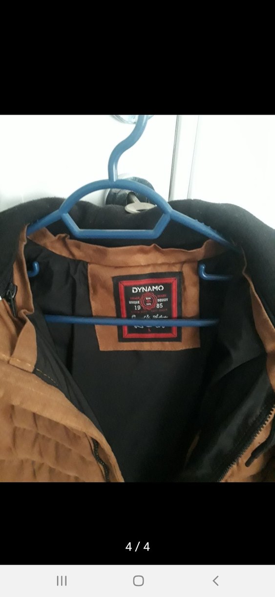 Dynamo Kahverengi Fermuarlı Erkek Mont - Görsel 4