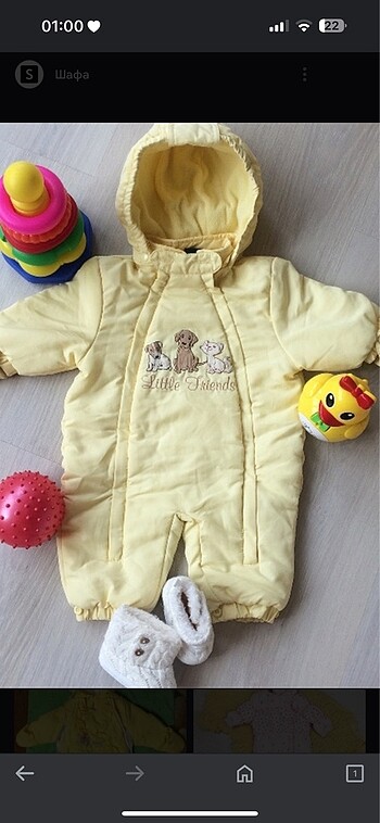 Diğer 0 5 ay unisex bebek 0 pamuk kışlık bebek tulumu