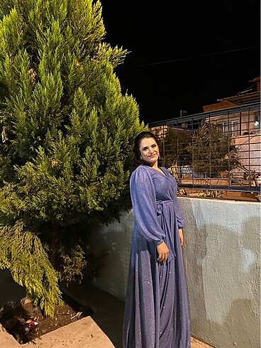 l Beden Simli uzun abiye