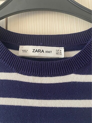 Zara çizgili yelek - Görsel 3