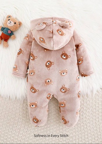 Polar ayıcık Bebek Tulum - Görsel 7