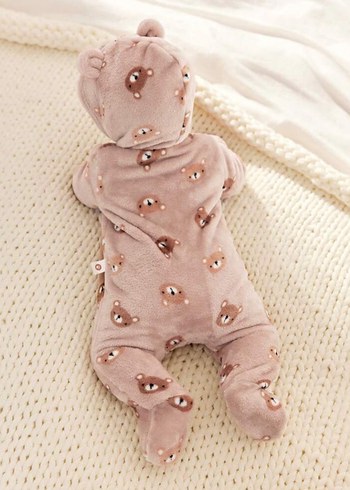 Peluş Detaylı Bebek Tulum - Görsel 8