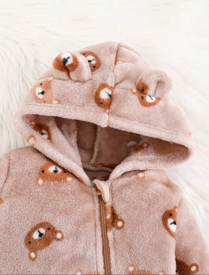 Peluş Detaylı Bebek Tulum - Görsel 3