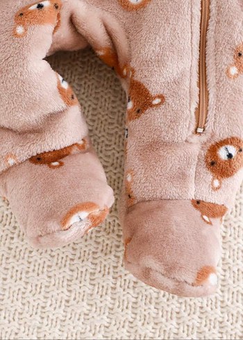 Polar ayıcık bebek tulumu - Görsel 4