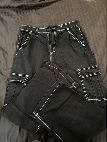 H&M Kargo Cepli Pantalon