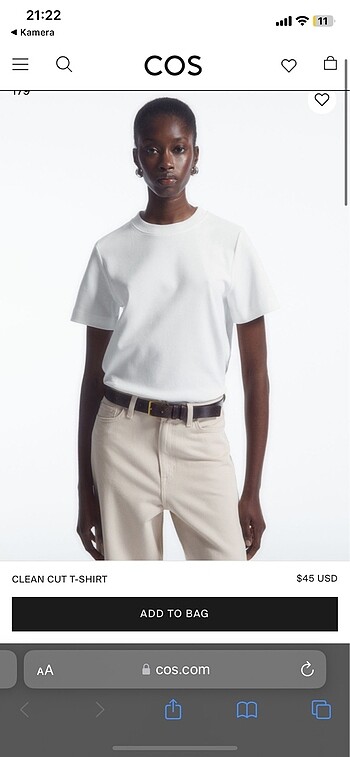 A Kalite COS tshirt