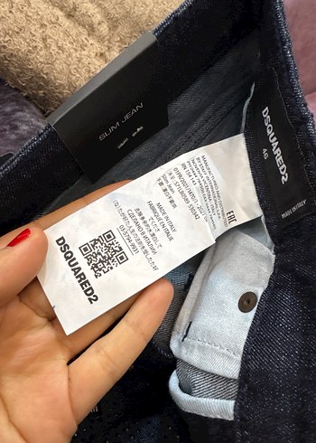 Orijinal Dsquared2 Slim Jean Made in Italy - Görsel 4