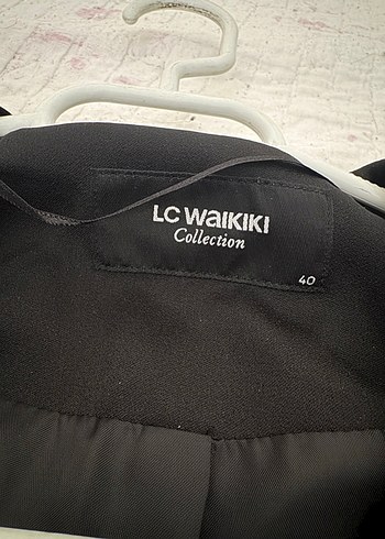 Kadın Siyah Midi Blazer Ceket - Görsel 3