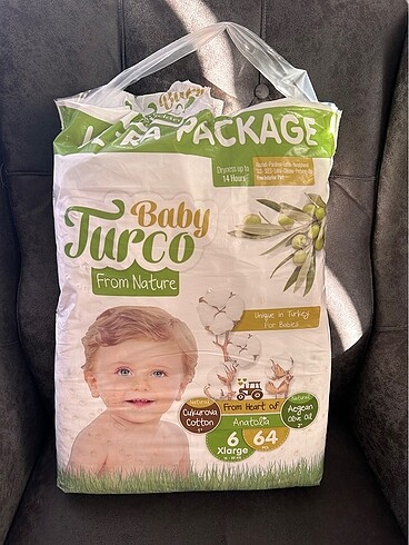 Baby Turco 6 numara Bebek Bezi