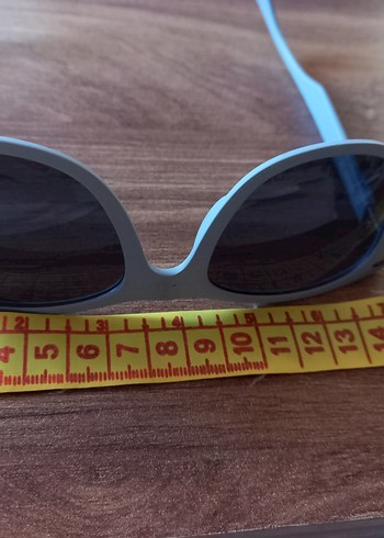 Minimalist Mavi Gri Kadın Güneş Gözlüğü - Görsel 8