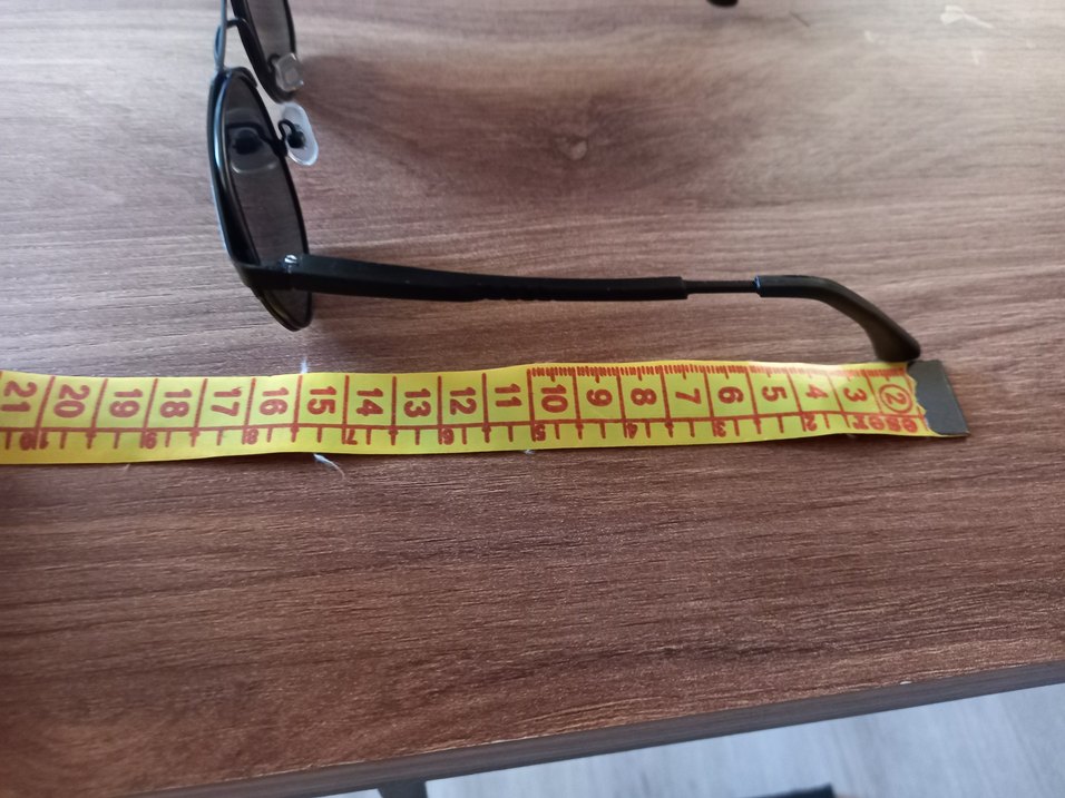 Siyah Minimalist Unisex Güneş Gözlüğü - Görsel 5