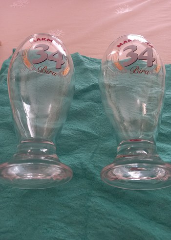 Pembe Marmara 34 Bira Bardağı ikili satışta - Görsel 5